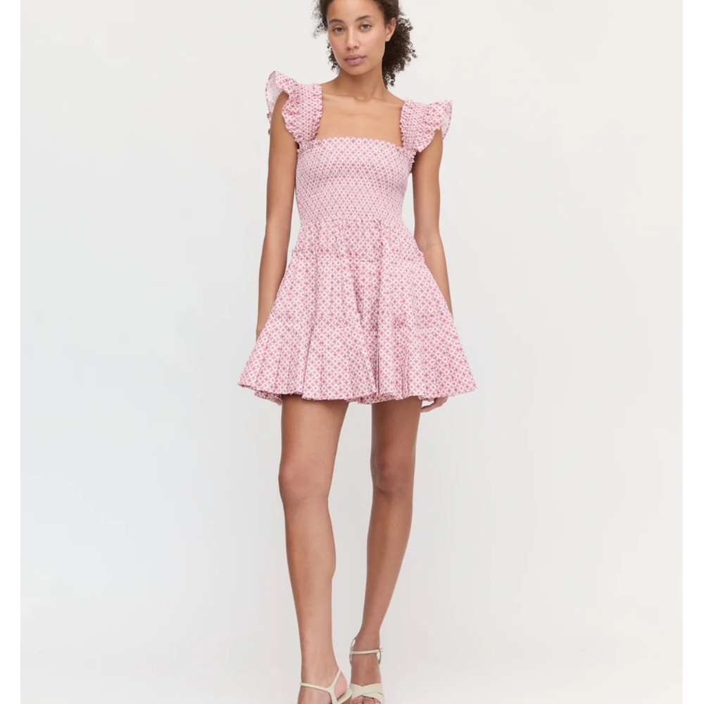 Hill House Pink Mini Dress